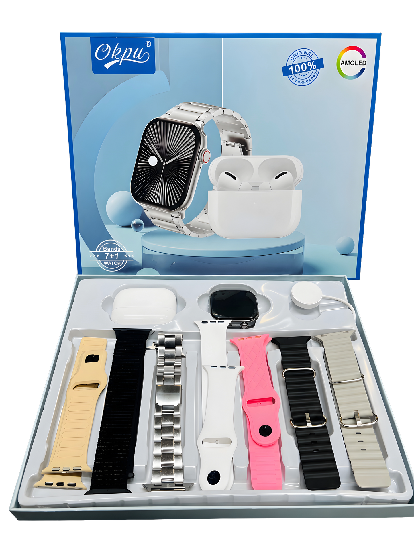 D47 Series 10 | Wireless Earbuds | 7-in-1 Gift Set